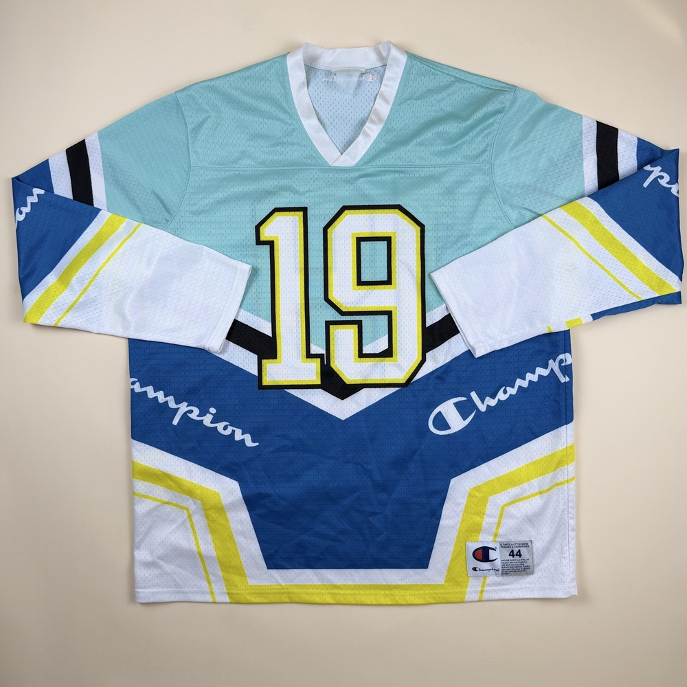 Champion Logo Hockey Style #19 Jersey Size L